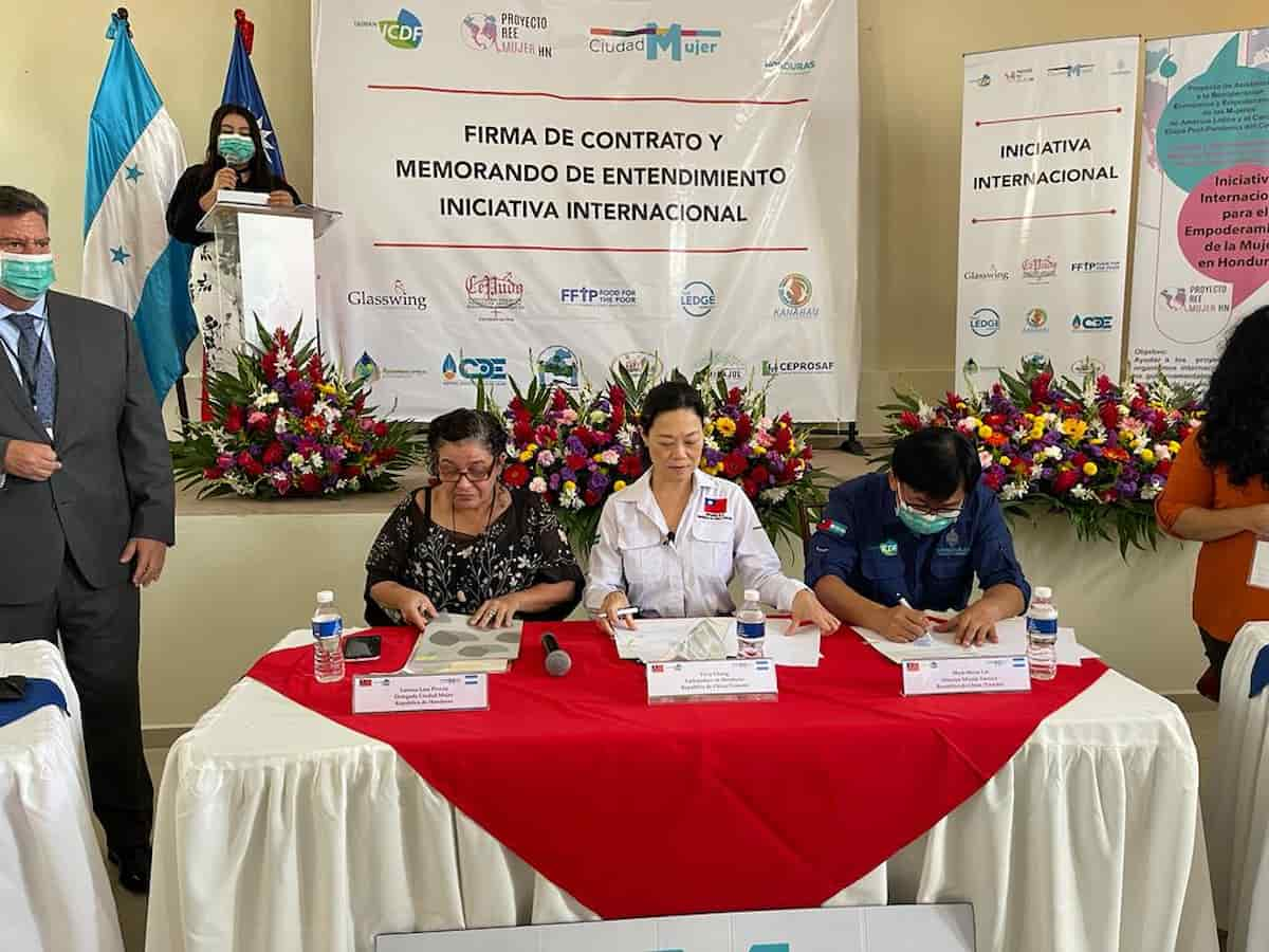 Embajada de Taiwán y Ciudad Mujer lanzan proyecto iniciativa