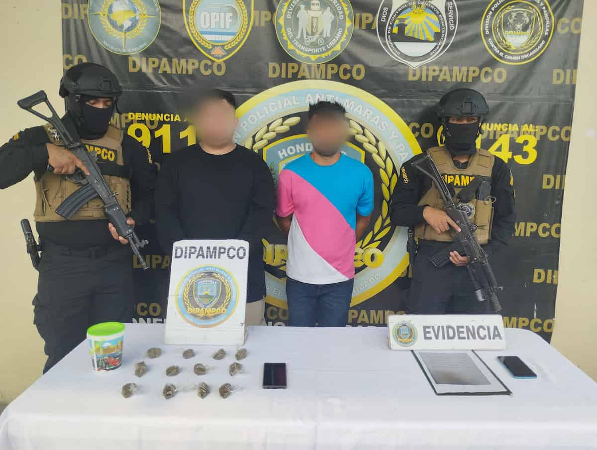 DIPAMPCO Captura A Miembros De La Pandilla 18 Relacionados Con