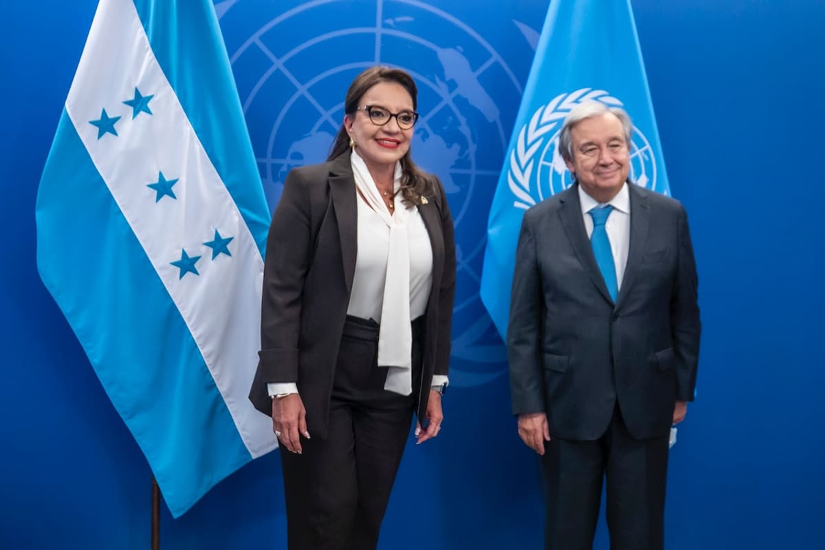 Reunión Entre Xiomara Castro Y Guterres Nunca Fue Para Firmar El ...